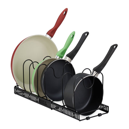 Metal pan holder