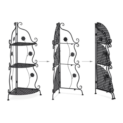 Metal plant stand