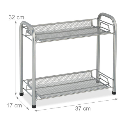 Metal spice rack