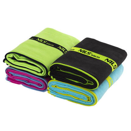 Microfibre Towel 140x70 cm, Blue-Green