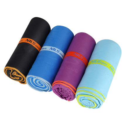 Microfibre Towel 180x100 cm, Blue-Green