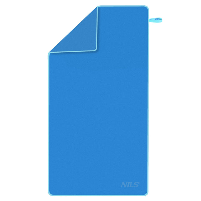 Microfibre Towel 180x100 cm, Dark Blue/Light Blue