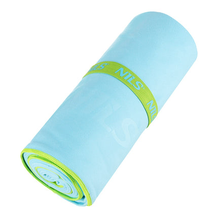 Microfibre Towel, Blue-Green, 180x100 cm
