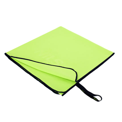Microfibre Towel, Green-Black, 140x70 cm