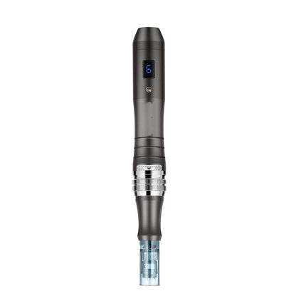 Microneedling Pen Kit, 6-Speed LCD, 0–2.5 mm, 5x16-Pin