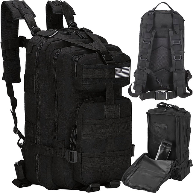 Militaire rugzak XL zwart