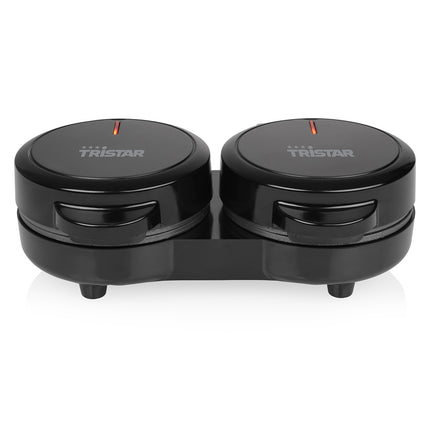 Mini Belgian Waffle Maker 1100W for 2 Waffles at a Time, Non-Stick, PFAS Free