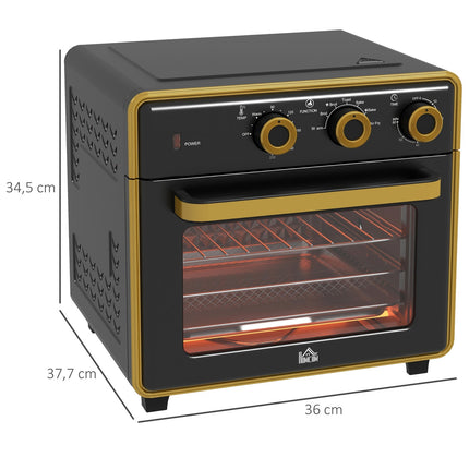 20L convection mini oven - timer, grill, baking tray, 1400W