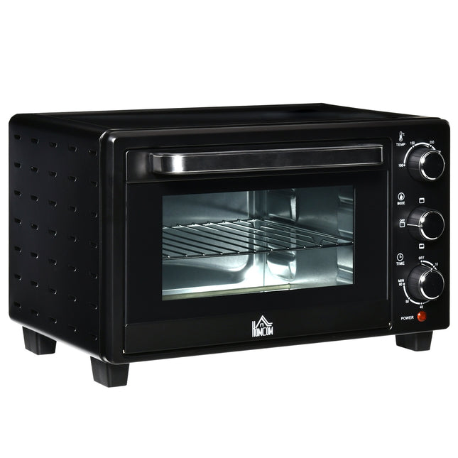Mini oven 21L – 3 positions, 100°C-230°C, black/silver