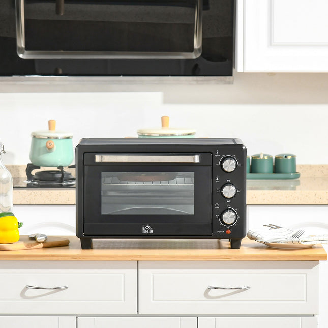 Mini oven 21L – 3 positions, 100°C-230°C, black/silver