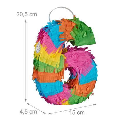Mini Pinata Number 6