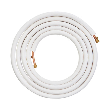 Mini Split Line Set 25 Ft, 1/4 x 3/8 Insulated Copper