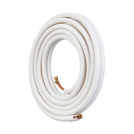 Mini Split Line Set 25 Ft, 1/4 x 3/8 Insulated Copper