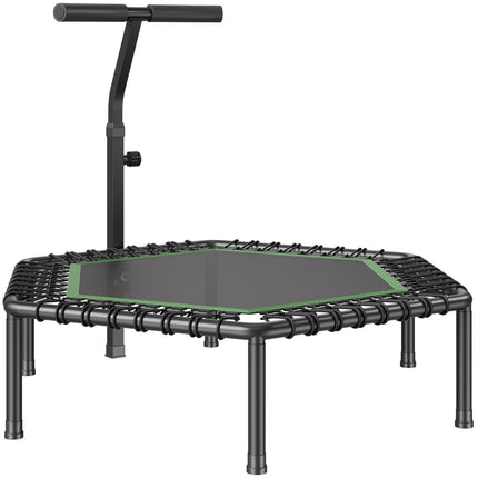 Mini Trampoline 1385 mm, 205 kg Capacity, Adjustable Handle