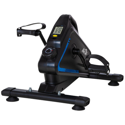 Mini exercise bike with 5 resistance levels, LCD display