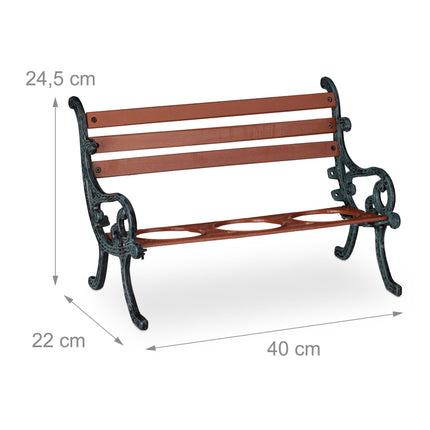 Mini flower bench