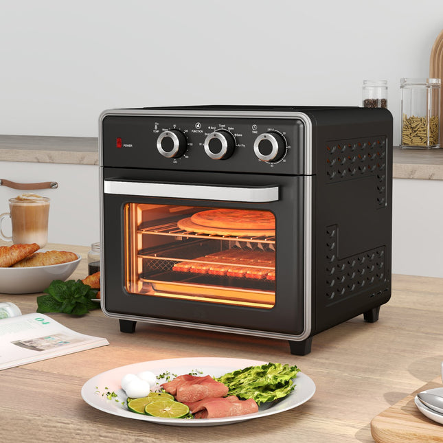Mini oven with Air Fryer, 20L, Timer, 1400W, Metal