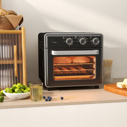 Mini oven with Air Fryer, 20L, Timer, 1400W, Metal