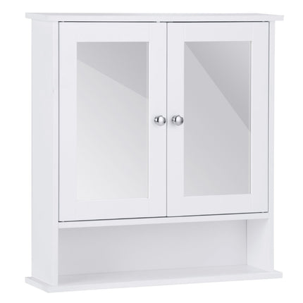 Mirror cabinet bathroom cabinet wall cabinet 56.5 x 13.5 x 58.5 cm