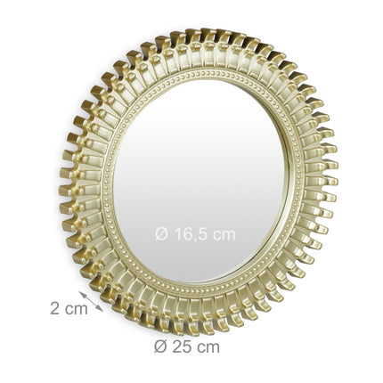 Mirror set of 3 Ornaments