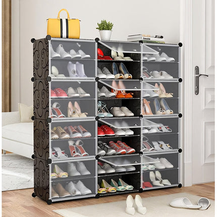 Modular shoe rack - 6 levels