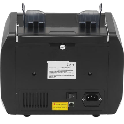 Money Counter Machine, UV MG IR DD, USD EUR, Dual Display