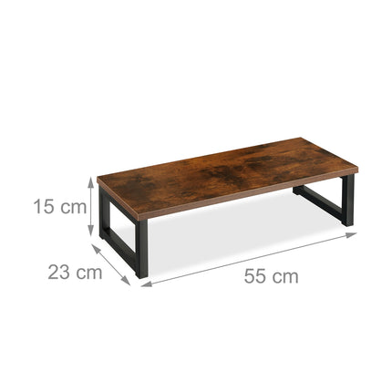 Monitor Stand – Ergonomic, Industrial Design, Desk Organizer