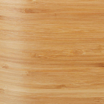 Monitor stand bamboo curved