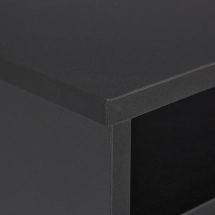 Monitor stand with extra shelf