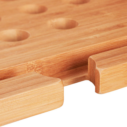 Monitor stand with table divider