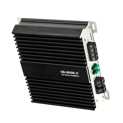 Monoblock Car Amplifier, 800W RMS, 1-4 Ohm Stable