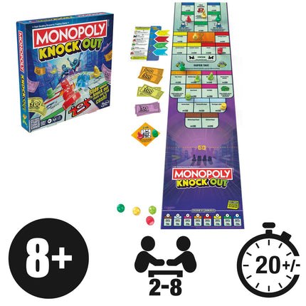 Monopoly Boardgame Knockout (In English Lang.)