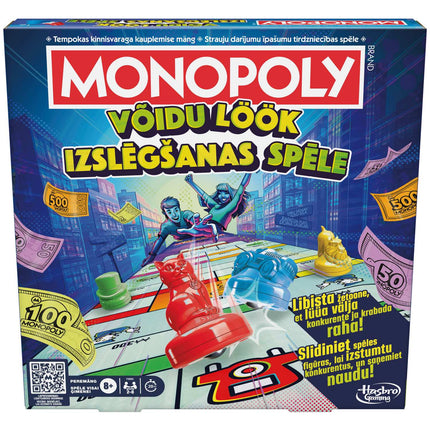 Monopoly Boardgame Knockout (In Estonian And Latvian Lang.)