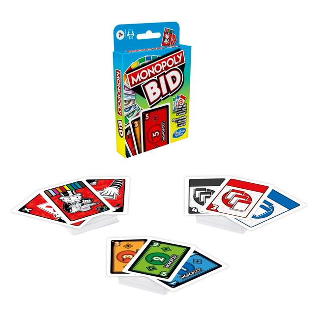 Monopoly Card Game Bid (In Finnish And Swedish Lang.)