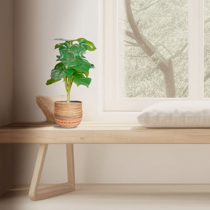 Monstera artificial plant set of 2