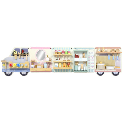 Montessori Truck Wall Busy Board, 163.8 cm, Age 3+