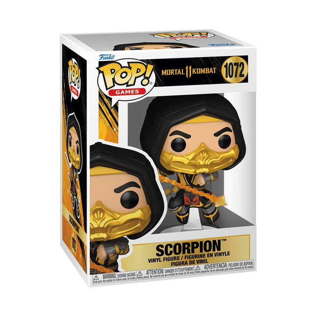 Mortal Kombat Funko Pop Vinyl Figure - Scorpion Collectible
