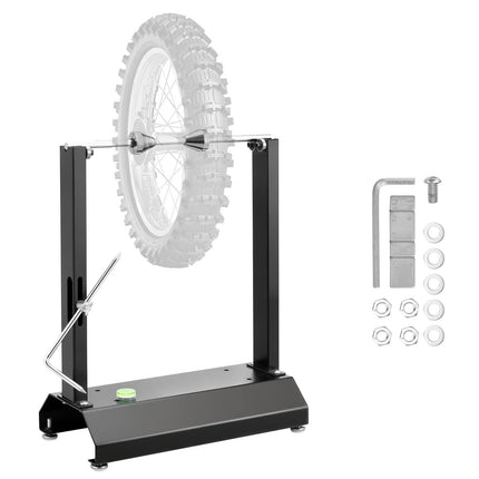 Motorcycle Wheel Balancer and Truing Stand, 40 kg Capacity