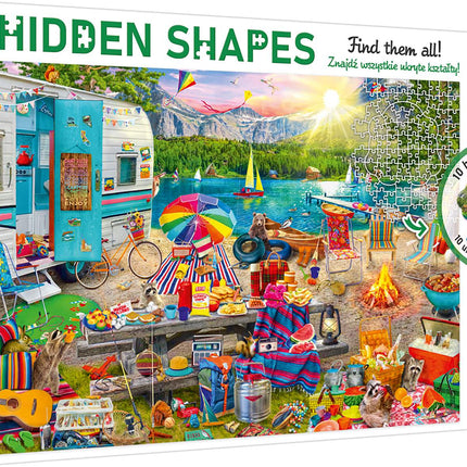 Motorhome Trip Puzzle, 1000 Pieces, Family Fun Activity