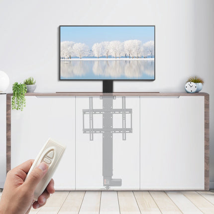 Motorized TV Lift, Remote Control, 28in Stroke, 60kg