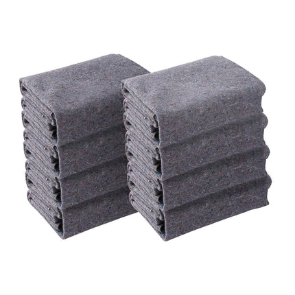 Moving Blankets, 12-Pack 72x54 in Recycled Cotton