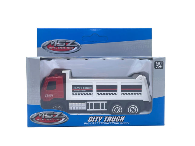 Msz Die-Cast Model Volvo Dump Truck, Scale 1:72