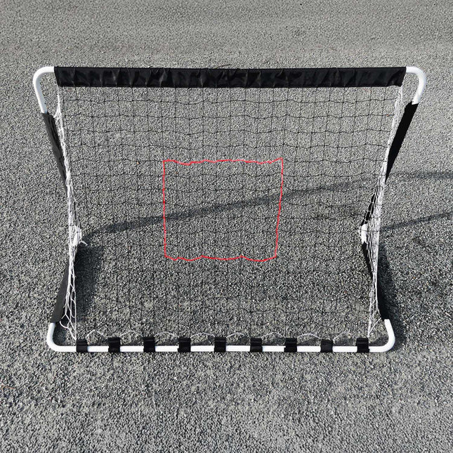 Multi-Sport Goal 125x75 cm, Indoor/Outdoor Rebounder