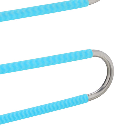 Multi Trouser Hangers, Non-Slip, Space-Saving, Set of 4
