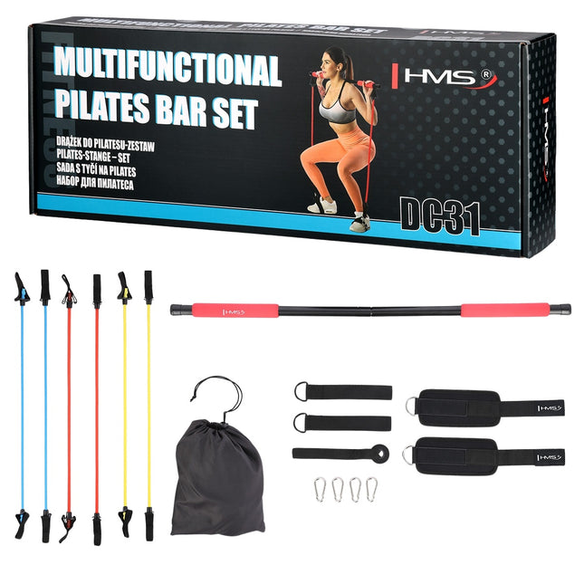 Multifunctionele Pilates Barset met weerstandsbanden