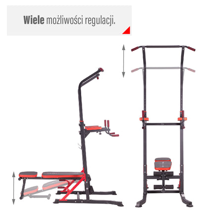 Multifunctional Power Tower for Home Gym Fitness