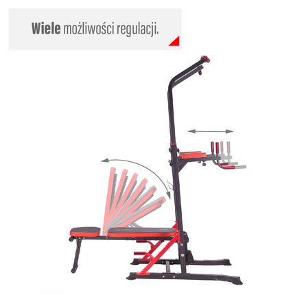 Multifunctional Power Tower for Home Gym Fitness