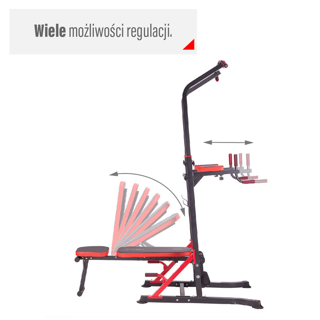 Multifunctionele krachttoren voor thuisfitness