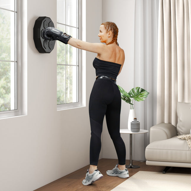 Electronic LED Bluetooth Boxing Target - Wall Mounted, Home Use
