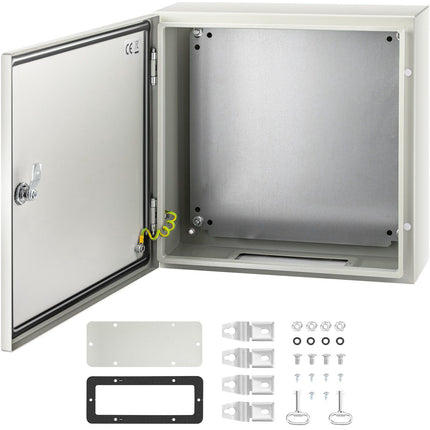 NEMA 4X Steel Electrical Enclosure 40x40x15cm IP66